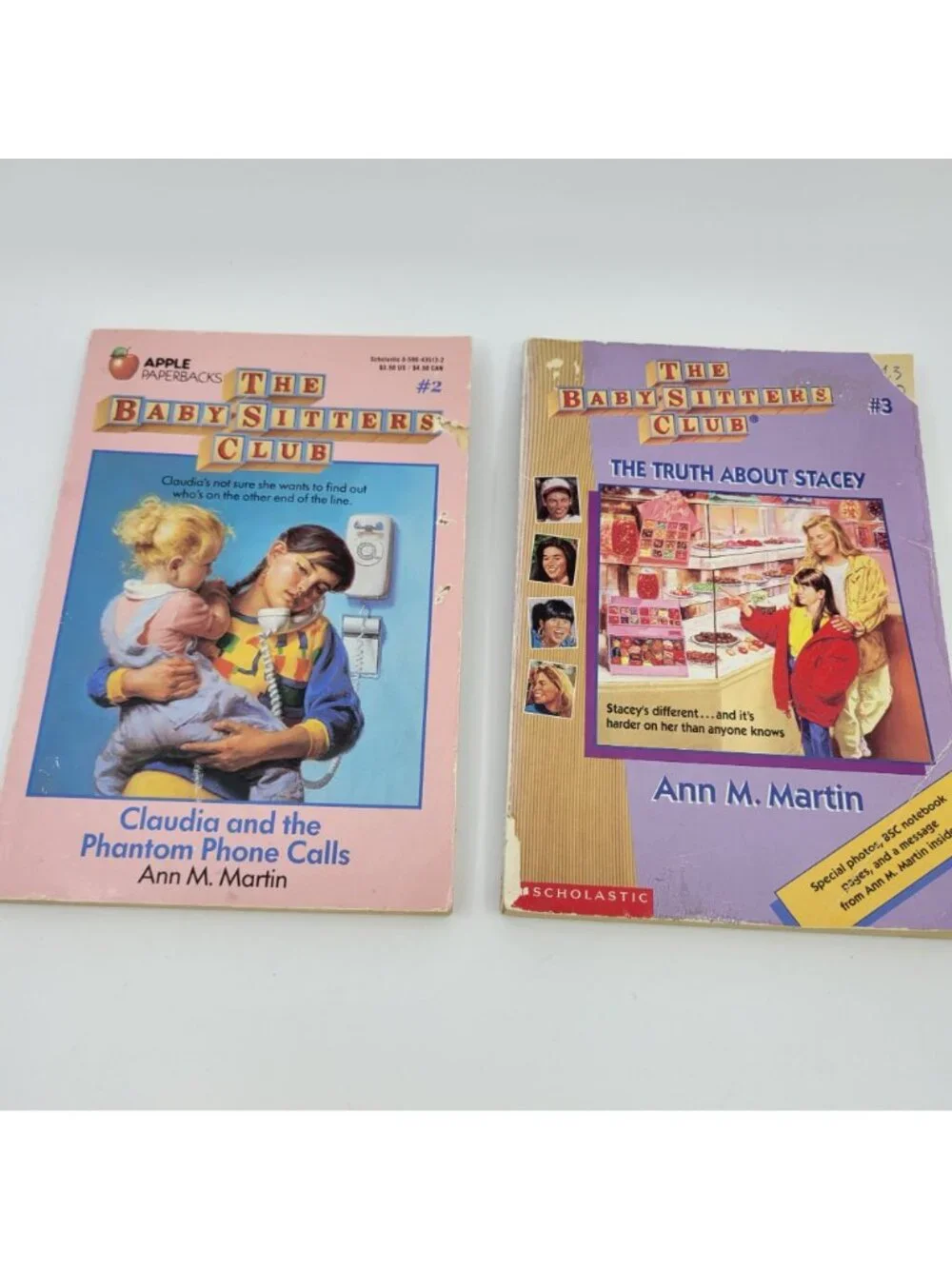 The Baby-Sitters Club Lot of 11 Chapter Books by Ann M. Martin